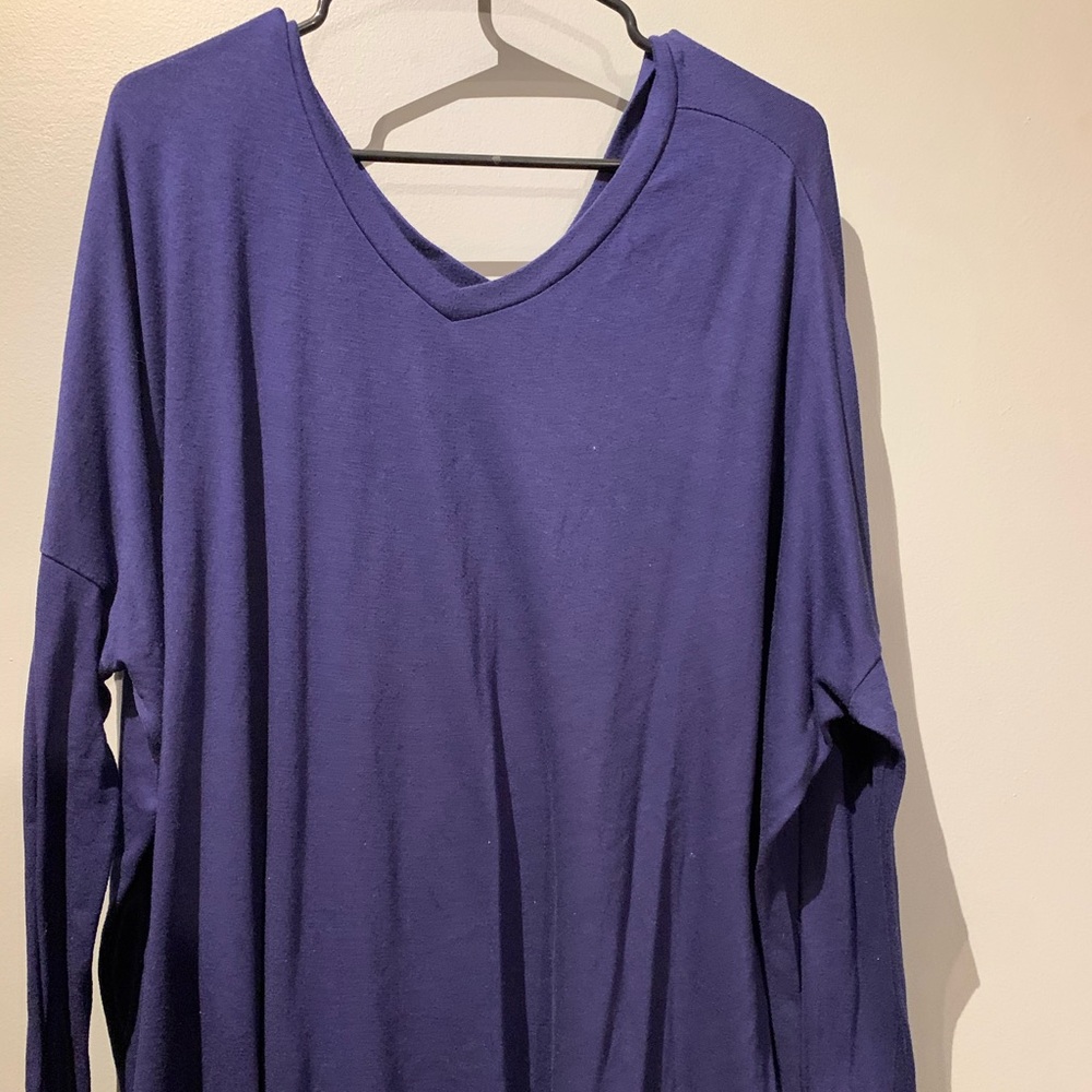 Long sleeve oversized shirt